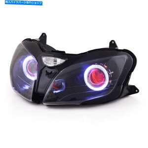 Headlight KT͐Ninja ZX6R ZX-6R 2000-2002 Red̃wbhCgLED܂ KT LED Headlight for Kawasaki Ninja ZX6R ZX-6R 2000-2002 Red