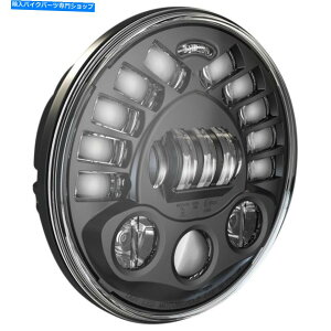 Headlight J.W.Xs[J[0555071 7inB 8791}EgLED Adaptive 2wbhCg -  J.W. Speaker 0555071 7in. 8791 Pedestal Mount LED Adaptive 2 Headlight - Black