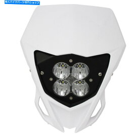 Headlight Baja Designs XL80 LEDライト付きLEDライトw/ホワイトヘッドライトシェルヤマハYZ 250FX | YZ 450FX Baja Designs XL80 LED Light w/ White Headlight Shell Yamaha YZ 250FX | YZ 450FX