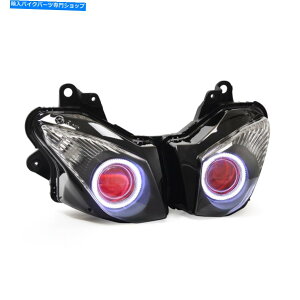Headlight KT͐Ninja ZX6R ZX-6R 2009-2012 Red̃wbhCgLED܂ KT LED Headlight for Kawasaki Ninja ZX6R ZX-6R 2009-2012 Red