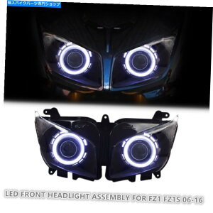 Headlight ���}�nFZ1 FZ1S 2006-2016�X�|�[�c�o�C�N�t�����g�����vDRL��1X LED�w�b�h���C�g�A�Z���u�� 1X LED Headlight Assembly for Yamaha FZ1 FZ1S 2006-2016 Sportbike Front Lamp DRL�y���s�A���i�z