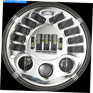 Headlight JX^_Ci~NXvo[7 "NLEDA_veBuwbhCg1984-21n[[\tgAC Custom Dynamics ProBEAM 7" Chrome LED Adaptive Headlight 1984-21 Harley Softail