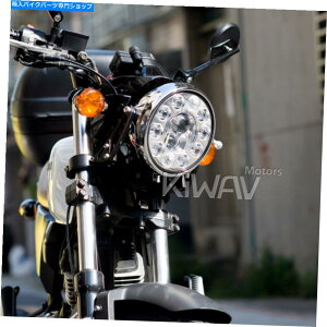 Headlight 7 "LEDwbhCgNnC/[r[w/ʒuv1PCE SIRIUS NS-2241 7" LED headlight chrome high/low beam w/ position lamp 1PCE Sirius NS-2241 