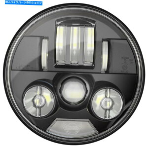 Headlight JX^_Ci~NXvo[LEDubN7 "wbhvwr[f[eBA~jEPB-7-ind-B Custom Dynamics ProBEAM LED Black 7" Headlamp Heavy Duty Aluminum PB-7-IND-B