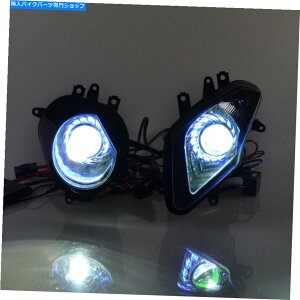 Headlight BWM S1000RR 2009-2014 Blue Angel Eyes�̃w�b�h���C�g�A�Z���u���I�[�g�o�C�w�b�h�����v Headlight Assembly Motorcycle Headlamp For BWM S1000RR 2009-2014 Blue Angel Eyes�y���s�A���i�z