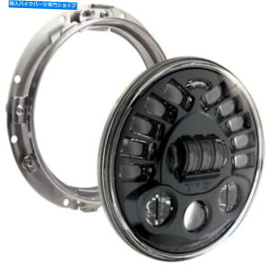 Headlight JX^_Ci~NXvobNubNA_veBu2 7 "wbhvn[[FLH FLT 94-13 FXD Custom Dynamics ProBeam Black Adaptive 2 7" Headlamp Harley FLH FLT 94-13 FXD