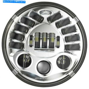 Headlight J.W.Xs[J[-0551331-7inB LEDKwbhCgAChrome J.W. Speaker - 0551331 - 7in. LED Adaptive Headlights, Chrome