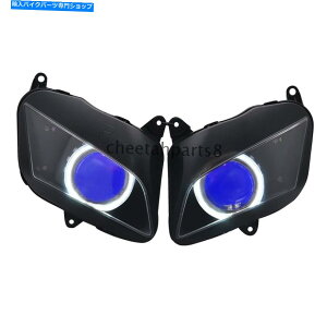 Headlight �z���_CBR600RR 2007-2012�p�̑g�ݗ��Ă�ꂽHID�v���W�F�N�^�[�w�b�h���C�g�A�Z���u���w�b�h�����v Assembled HID Projector Headlight Assembly Headlamp For Honda CBR600RR 2007-2012�y���s�A���i�z