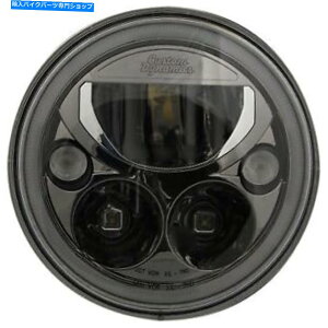 Headlight JX^_Ci~NXcdtb-7-bubN7 "gx[[hwbhvn[[ Custom Dynamics CDTB-7-B Black 7" TruBEAM LED Headlamp for Harley