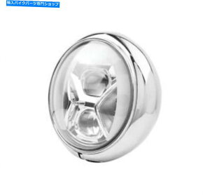 Headlight nCTC_[NH-DX^C^Cv8 7 "KwbhCg223-240 Highsider Chrome H-D Style Type 8 7" LED Adaptive Headlight 223-240