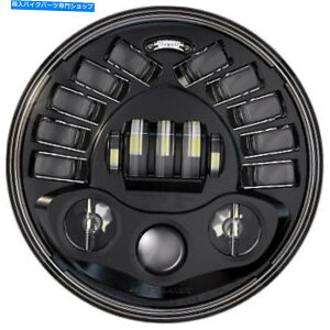 Headlight A_v^[JX^_Ci~NXA_veBuwbhCg7 "ubNPB-7A-14-B Custom Dynamics Adaptive Headlight with Adapter 7" Black PB-7A-14-B