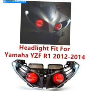 Headlight KT YAMAHA YZF R1 2012-2014 Red Demon Eyes�w�b�h�����v��KT LED�w�b�h���C�g�A�Z���u�� KT LED Headlight Assembly For Yamaha YZF R1 2012-2014 Red Demon Eyes Headlamp�y���s�A���i�z