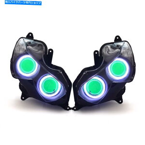 Headlight KT Angel Halo Angel Eye LED Kawasaki Ninja ZX-14R ZX14R 2012-2022̃wbhCg KT Angel Halo Angel Eye Led Headlight for Kawasaki Ninja ZX-14R ZX14R 2012-2022