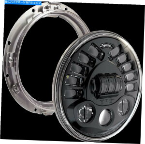 Headlight }EgtJX^_Ci~NXA_veBuwbhCg-7 "-ubNPB-7A-13-B CUSTOM DYNAMICS Adaptive Headlight with Mount - 7" - Black PB-7A-13-B