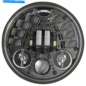 Headlight J.W.�X�s�[�J�[8690�A�_�v�e�B�u2 LED�w�b�h���C�g5.75 �u���b�NPAR46 J.W. Speaker 8690 Adaptive 2 LED Headlight 5.75 Black PAR46�y���s�A���i�z
