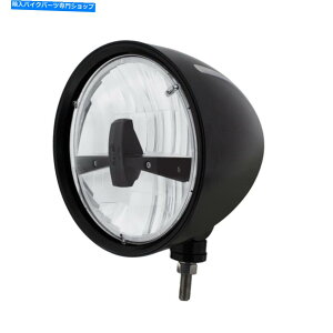 Headlight ubNurbgvX^C̍awbhCg5 LEDd - d Black "Billet" Style Groove Headlight 5 LED Bulb - Blackout