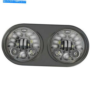 Headlight n[[frbh\ubNPB-RG13A-B̃JX^_Ci~NXK^wbhv Custom Dynamics Adaptive LED Headlamps for Harley Davidson Black PB-RG13A-B