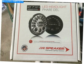 Headlight JWスピーカー7 "台座マウントLEDアダプティブ2ヘッドライトクロムJ.W. 555081 JW Speaker 7" Pedestal Mount LED Adaptive 2 Headlight Chrome J.W. 555081