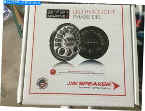 Headlight JWXs[J[7 "}EgLEDA_veBu2wbhCgNJ.W. 555081 JW Speaker 7" Pedestal Mount LED Adaptive 2 Headlight Chrome J.W. 555081