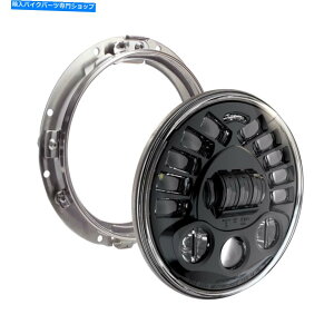 Headlight JWXs[J[7 "LEDA_veBu2wbhCgubN555051 JW Speaker 7" LED Adaptive 2 Headlight Black 555051