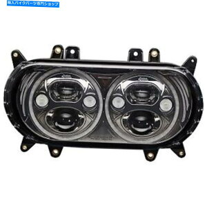 Headlight JX^_Ci~NXCDTB-RG-15-Bn[[[hOCh15-21pubNN Custom Dynamics CDTB-RG-15-B Black Chrome for Harley Road Glide 15-21