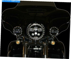 Headlight JX^_Ci~NXvo[LEDwbhv7 "-BlackPB-7-B CUSTOM DYNAMICS ProBEAM LED Headlamp 7" - Black PB-7-B