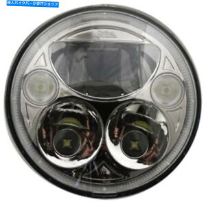 Headlight JX^_Ci~NXCDTB-7-C Trubeam LEDwbhCg7 "NEh Custom Dynamics CDTB-7-C TruBeam LED Headlight 7" Chrome Round