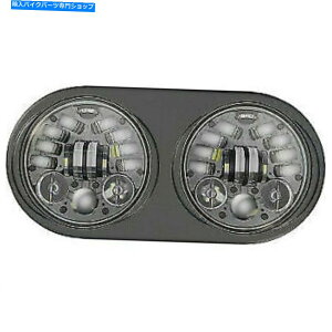 Headlight n[[frbh\ubN2001-2134̃JX^_Ci~NXA_veBuLEDwbhv Custom Dynamics Adaptive LED Headlamps for Harley Davidson Black 2001-2134