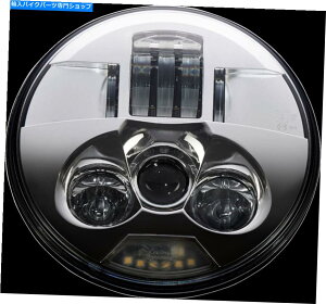 Headlight JX^_Ci~NXPB-7-Cvo[LEDpXvChrome 7 " Custom Dynamics PB-7-C ProBEAM LED Passing Lamps Chrome 7"