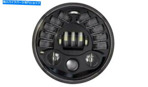 Headlight �J�X�^���_�C�i�~�N�X�A�_�v�e�B�uLED 7 �w�b�h�����v�u���b�N�C���f�B�A���`�[�t/�`�[�t�e��/���[�h�}�X�^�[ Custom Dynamics Adaptive LED 7 Headlamp Black Indian Chief/Chieftain/Roadmaster�y���s�A��