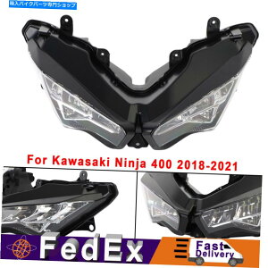 Headlight CLEwbhCgK[hveN^[Jo[wbhvLbgtBbgJTLjW400 18-21 B5 CLE Headlight Guard Protector Cover Headlamp Kit Fit Kawasaki Ninja 400 18-21 B5