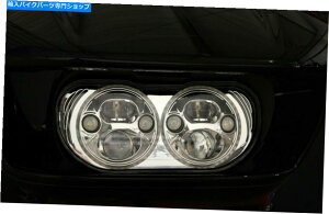 Headlight JX^_Ci~NX5.75 "LED Trubeam Headlamps Headlights Chrome 2001-1545 Custom Dynamics 5.75" LED Trubeam Headlamps Headlights Chrome 2001-1545