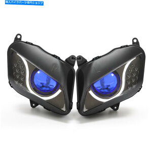 Headlight �z���_CBR600RR 2007-2012 CBR 600RR�t�����g�I�[�g�o�C�����v��1X LED�w�b�h���C�g 1X LED Headlight for Honda CBR600RR 2007-2012 CBR 600RR Front Motorcycle Lamp�y���s�A���i�z
