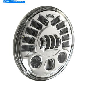 Headlight J.W.Xs[J[A_veBu2 LEDwbhCg7 "Chrome 0555031 J.W. SPEAKER Adaptive 2 LED Headlight 7" Chrome 0555031