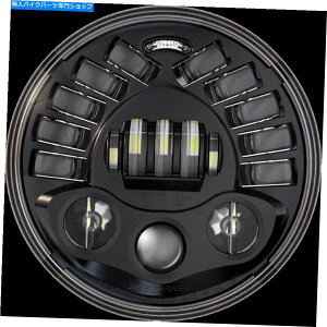 Headlight JX^_Ci~NX7 'ChubNp̓Kwbhvpb7aindb Custom Dynamics 7' Adaptive Headlamp for Indian Black #PB7AINDB