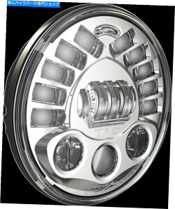 Headlight JX^_Ci~NXPB-7PA-C 7 "vo[LEDK}EgwbhvN Custom Dynamics PB-7PA-C 7" Probeam LED Adaptive Pedestal Mount Headlamps Chrome