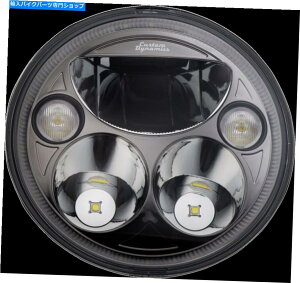 Headlight JX^_Ci~NXCDTB-7-I-B 7 "TrubeamwbhCg CUSTOM DYNAMICS CDTB-7-I-B 7" TruBEAM Headlights