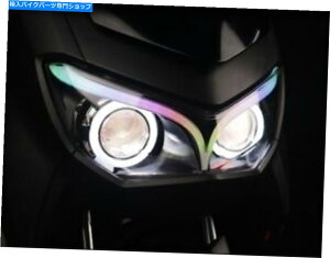 Headlight K[VOwbhCgvWFN^[GWFACnCh}nnmax 2021ȍ~ɃtBbg K-racing Headlight Projector Angel Eye HID Fit For YAMAHA NMAX 2021 or later