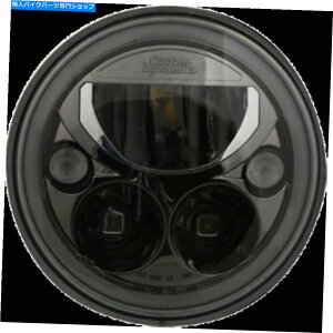 Headlight JX^_Ci~NXubN7 "H4 LEDwbhCg1981-2022n[[frbh\f Custom Dynamics Black 7" H4 LED Headlight 1981-2022 Harley Davidson Models