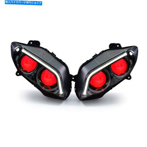 Headlight }nR1 LEDHIDvWFN^[wbhCgAZu2004 2006 V2 REDKT KT For Yamaha R1 LED & HID Projector Headlight Assembly 2004 2005 2006 V2 Red
