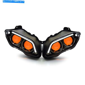 Headlight KT̓}nYZF R1 2007-2008̃wbhCg[h܂ KT LED Headlight for Yamaha YZF R1 2007-2008
