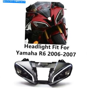 Headlight ���}�nYZF R6 2006-07��1X LED�w�b�h���C�g�A�Z���u���́A�����̃A�C�w�b�h�����v�Ȃ� 1X LED Headlight Assembly For Yamaha YZF R6 2006-07 Without Demon Eye Headlamp�y���s�A���i�z