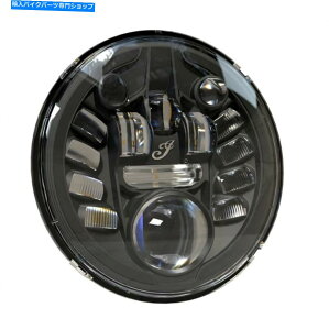 Headlight {̃Ch̃[^[TCNpXt@C_[K^LEDwbhCgubN2884860-266 Genuine Indian Motorcycle Pathfinder Adaptive LED Headlight Black 2884860-266