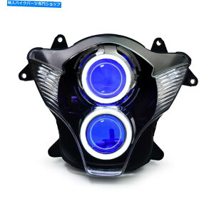 Headlight �X�Y�LGSXR600 GSX-R600 2006-2007 Demon Eyes Blue��1X LED�t�����g�w�b�h���C�g 1X LED Front Head lights for Suzuki GSXR600 GSX-R600 2006-2007 Demon Eyes Blue�y���s�A���i�z