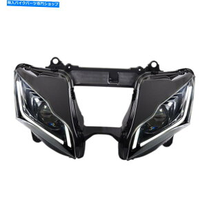 Headlight JTLjWZX10R 2011-2015zCg̃tLEDI[goCwbhCgAZu Full LED Motorcycle Headlight Assembly for Kawasaki Ninja ZX10R 2011-2015 White