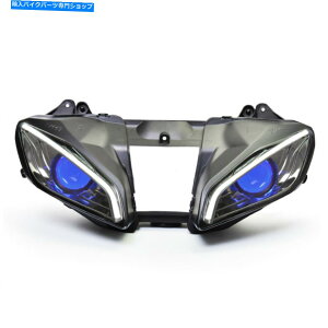 Headlight ���}�nYZF R6 2008-2016�t�����g�w�b�h�����v��KT�I�[�g�o�CLED�w�b�h���C�g�A�Z���u�� KT Motorcycle LED Headlight Assembly for Yamaha YZF R6 2008-2016 Front Headlamp�y���s�A���i�z