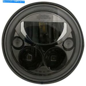Headlight JX^_Ci~NXubN7 "H4 LEDwbhCgn[[Davidson flhr flhr flstf flstn Custom Dynamics Black 7" H4 LED Headlight Harley Davidson FLHX FLHR FLSTF FLSTN