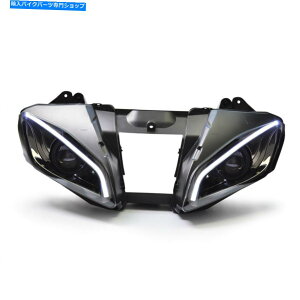 Headlight ���}�nYZF R6 YZF600 2006-07�X�|�[�c�o�C�N�����v��1x LED�w�b�h���C�g�A�Z���u�� 1X LED Headlight Assembly for Yamaha YZF R6 YZF600 2006-07 Sportbike Lamp White�y���s�A���i�z