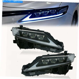 Headlight トヨタカムリ2018-2021ヘッドライトヘッドランプアセンブリLEDターンシグナルLH+RH For Toyota Camry 2018-2021 Headlight Headlamp Assembly LED Turn Signal LH+RH