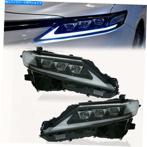 Headlight g^J2018-2021wbhCgwbhvAZuLED^[VOiLH+RH For Toyota Camry 2018-2021 Headlight Headlamp Assembly LED Turn Signal LH+RH